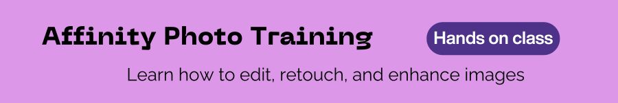 Affinity Photo training courses