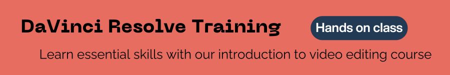 DaVinci Resolve training courses