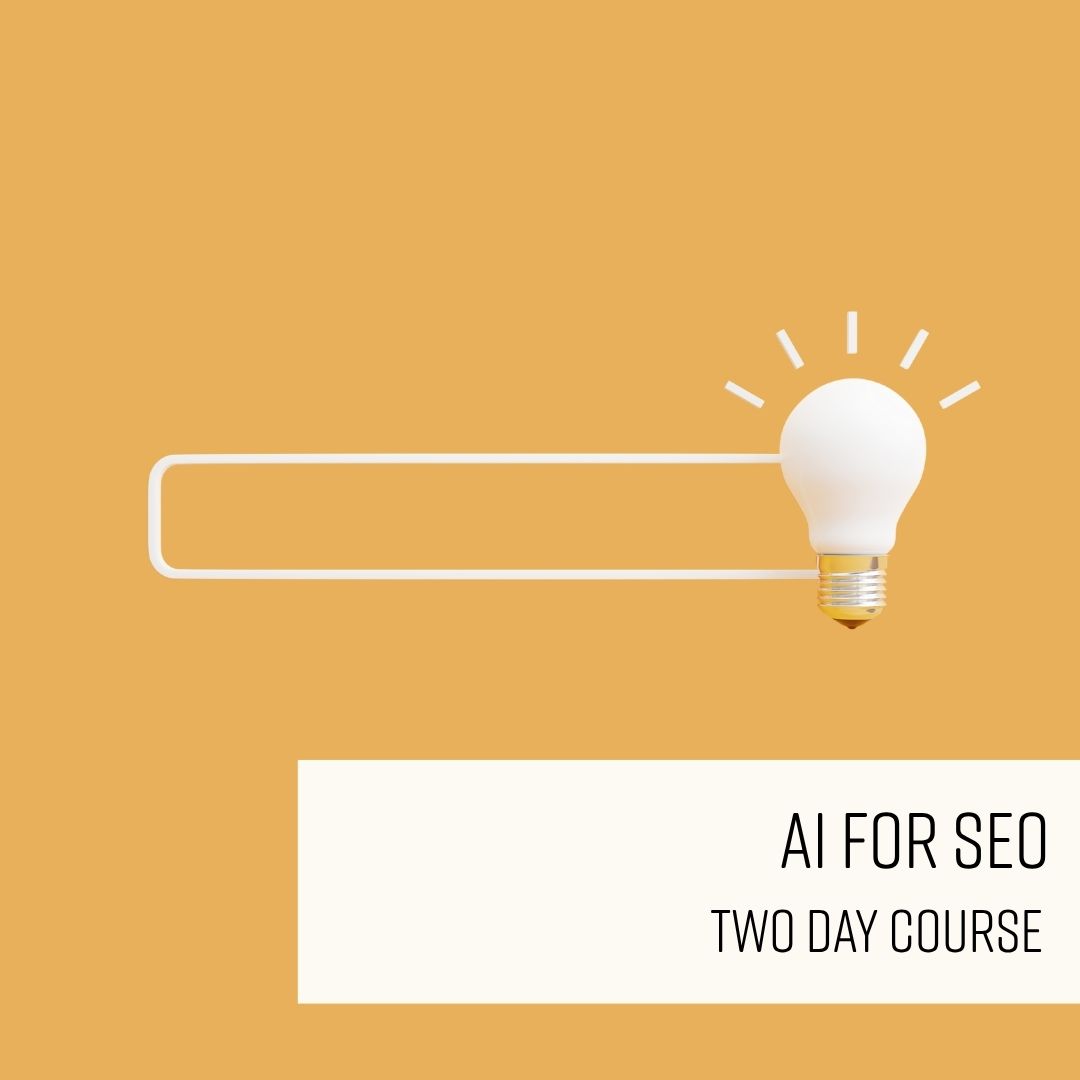 AI for SEO course image
