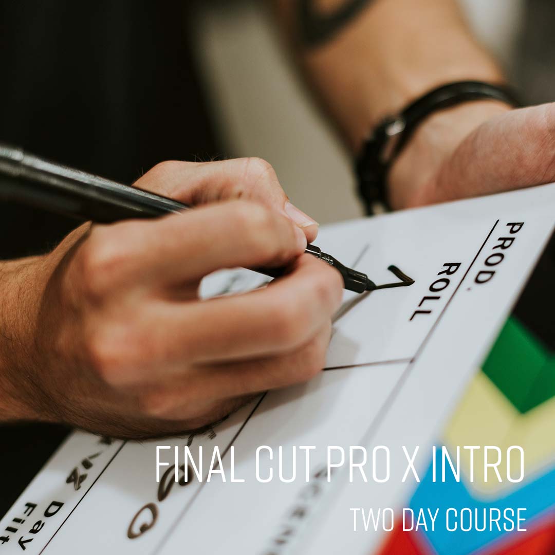Final Cut Pro X Intro training course